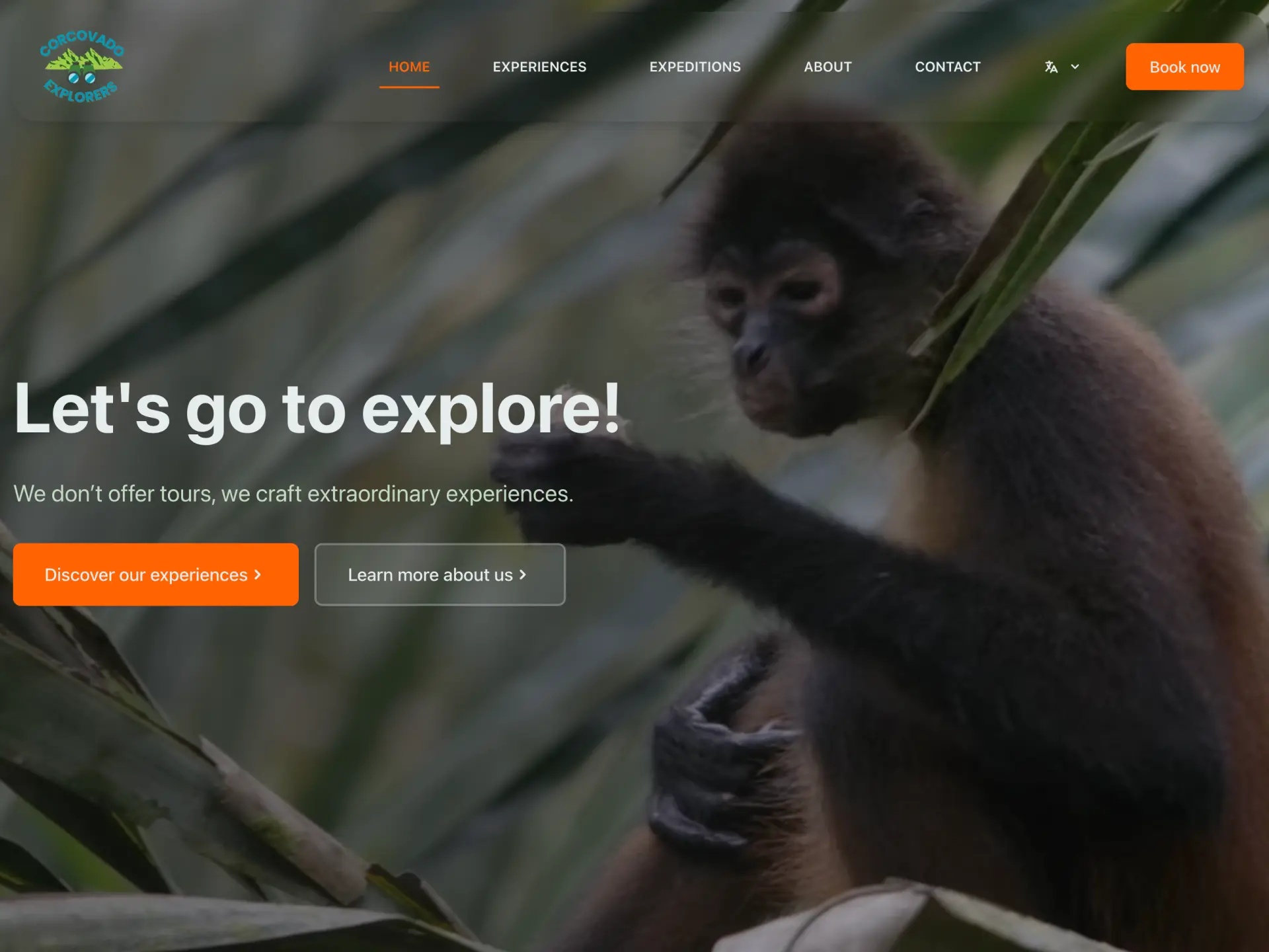 Corcovado Explorers - Tour Operator Website